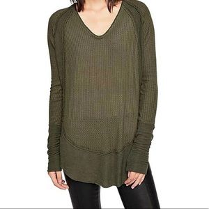 Free People Catalina Top in Olive